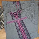 Athleta Dresses | Athleta Maxi Dress | Color: Purple/Gray | Size: Xsp