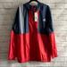 Adidas Jackets & Coats | New With Tags Adidas Mens Windbreaker Rain Coat Red Blue Mens Size Xl | Color: Blue/Red | Size: Xl