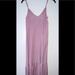 Zara Dresses | Maxi Sunflower Allie Dress From Zara! Never Worn My Chest Is Too Big. | Color: Purple | Size: M