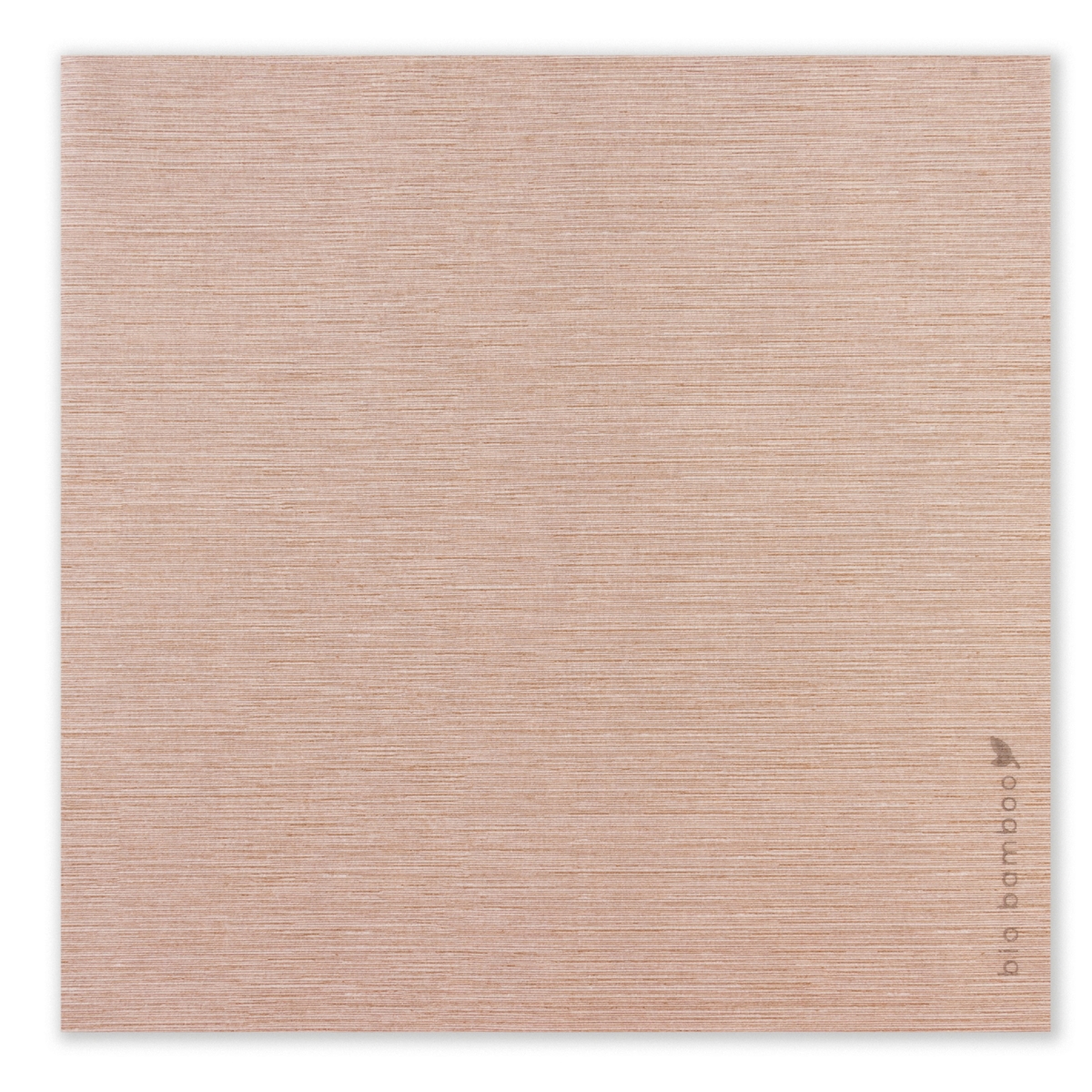 Bio Bamboo® - Luxus Einweg-Serviette, 40 x 40, Extrem weich, kompostierbar, Bambusviskose, Made in Italy, 600 Stück, kakao Image