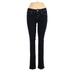 Gap Jeans - Mid/Reg Rise Skinny Leg Denim: Blue Bottoms - Women's Size 27 - Dark Wash