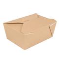 200 Stück - Amerikanische Mikro-Boxen 'Thepack' 2880 ml 240 + 12 Pp G/M2, 19,6 x 14 x 9 cm, natürlich, gewellt, Nano-Mikro-Karton, 200 Stück