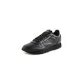 Reebok Unisex Classic Leather Sneakers, Core Black Core Black Pure Grey 5, 42 EU