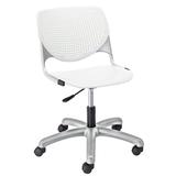KFI Studios Kool Task Chair Upholstered, Steel in Gray | 35 H x 19.3 W x 22 D in | Wayfair TK2300-BP08-SP14