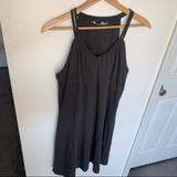 Athleta Dresses | Athleta Leisure Dress With Built In Bra | Color: Brown/Green | Size: L