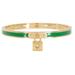 Kate Spade Jewelry | Nwt Kate Spade Lock Charm Bracelet | Color: Green | Size: Os
