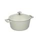 MasterClass Medium Casserole Dish with Lid, Lightweight Cast Aluminium, Induction Hob and Oven Safe, Mint, 4 Litre/24 cm