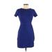 Old Navy Casual Dress - Bodycon: Blue Print Dresses - Women's Size X-Small