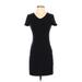 Old Navy Casual Dress - Sheath: Black Print Dresses - Women's Size X-Small