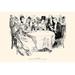 Buyenlarge 'The Supper' by Charles Dana Gibson Painting Print in Black/White | 20 H x 30 W x 1.5 D in | Wayfair 0-587-27724-6C2030