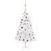 The Holiday Aisle® Artificial Pre-lit Christmas Tree w/ Ball Set Holiday Decoration PVC in Green | 31.5 W in | Wayfair