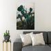 Foundry Select Green Cactus Plant In Close Up Photography 3 - 1 Piece Rectangle Graphic Art Print On Wrapped Canvas in White | Wayfair