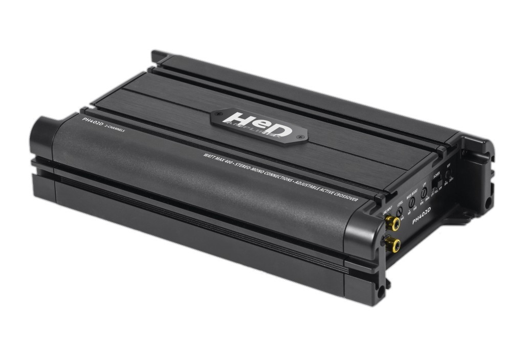 PHONOCAR Verstärker 2 x 200 Watt max D-Class Audio-Verstärker PH402D Image