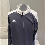 Adidas Jackets & Coats | Adidas 1/4 Zip Athletic Pull Over Performance Long Sleeve | Color: Black/White | Size: Xxl