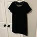 Madewell Dresses | Madewell Size M Dress With Faux Leather Collar And Pockets | Color: Black | Size: M