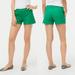 J. Crew Shorts | J Crew Scallop Hem Linen Blend Shorts Size 4 Nwt | Color: Green | Size: 4