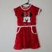 Disney Dresses | Disney Minnie Mouse Lace Dress Sz 5 | Color: Red | Size: 5g