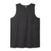 Men's Big & Tall Lightweight Pocket Tank by KingSize in Heather Charcoal (Size 6XL)