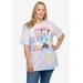 Plus Size Women's Disney Minnie Mouse & Daisy Duck Pastel T-Shirt T-Shirt by Disney in Multi (Size 5X (30-32))