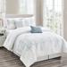 Geron 7PC Comforter Set (Queen) - Elight Home 21776 W Q