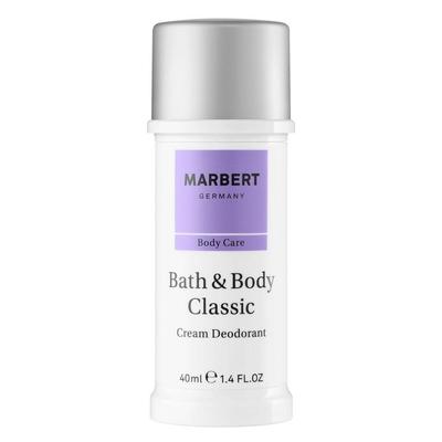 Marbert - Bath & Body Classic Cream Deodorants 40 ml Damen