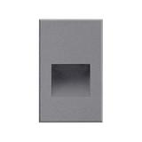 Kuzco Sonic 3" Wide Gray Vertical LED Outdoor Step Light