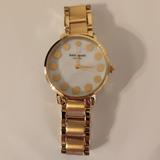 Kate Spade Accessories | Kate Spade | Gold Watch With White Opal Face | Color: Gold/White | Size: Os
