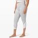 Lululemon Athletica Pants & Jumpsuits | Lululemon Wunder Under Scalloped Hem High-Rise Crop | Color: Gray/White | Size: 4