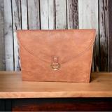 Anthropologie Bags | Anthropologie Brown Clutch Purse | Color: Brown | Size: Os