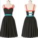 Anthropologie Dresses | Anthropology Maple Maricopa Black Multi Color Dress 6 Rare | Color: Black/Pink | Size: 6