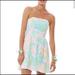 Lilly Pulitzer Dresses | Lilly Pulitzer Lottie Strapless Lace Dress | Color: Pink/White | Size: 0