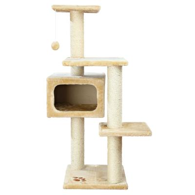 Palamos Cat Tower by TRIXIE in Beige
