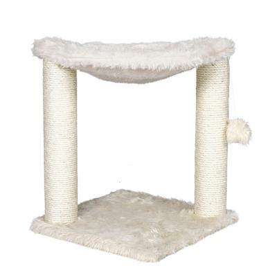 Baza Scratching Post with Hammock by Brylane Home in Cream
