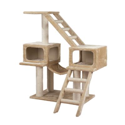 Malaga Cat Tower by TRIXIE in Beige