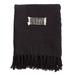 Fringe Line Throw Blanket - Saro Lifestyle TH802.BK5060