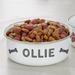 Personalization Mall Farmhouse Pet Personalized Enamel Dog Bowl | 2.25 H x 5.5 W x 5 D in | Wayfair 33946