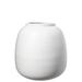 Urban Trends Ceramic Round Vase w/ Narrow Mouth Matte Finish White Ceramic in Blue/White | 6.75 H x 6.5 W x 6.5 D in | Wayfair 11097