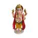 MDR Trading Inc. Ganesh Figurine Resin, Cotton in Brown/Red/Yellow | 3.2 H x 2.5 W x 1.5 D in | Wayfair SC-P516-253