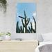 MentionedYou Green Cactus Plant Under Blue Sky During Daytime 1 - 1 Piece Rectangle Graphic Art Print On Wrapped Canvas in White | Wayfair