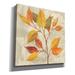 Red Barrel Studio® 'November Leaves II' By Silvia Vassileva, Canvas Wall Art, 37"X37" Canvas, Wood | 37 H x 37 W x 1.5 D in | Wayfair