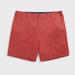 Nautica Men's Big & Tall Stretch Deck Short Mineral Red, 58W Big