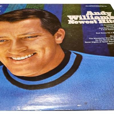 Columbia Media | Andy Williams Newest Hits Vintage 1966 Stereo Cs9183 Vinyl Record Album Columbia | Color: Black/White | Size: Os