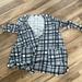 Lularoe Sweaters | Lularoe Caroline - Size Medium Euc | Color: Black/Blue | Size: M