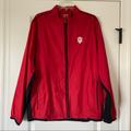 Adidas Jackets & Coats | Adidas Mens Climaproof Iu Indiana University Hoosiers Windbreaker Jacket | Color: Black/Red | Size: L