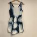 American Eagle Outfitters Dresses | American Eagle Outfitters Dress Size 2 Blue Tie Dye Denim Sleeveless A-Line Mini | Color: Blue | Size: 2