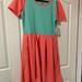 Lularoe Dresses | Lularoe New With Tags | Color: Green/Pink | Size: Xl