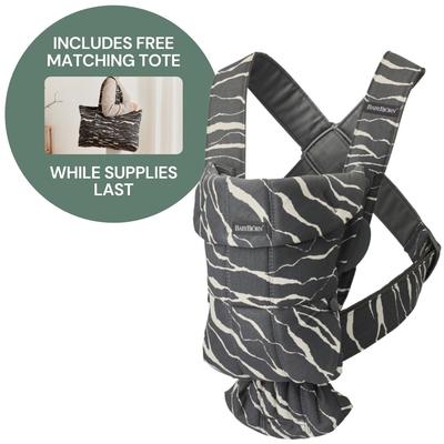 BabyBjorn Baby Carrier Mini, Cotton - Anthracite /...