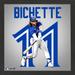 Highland Mint Bo Bichette Toronto Blue Jays 13'' x Framed Player Impact Jersey Photo