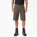 Dickies Men's Flex Cooling Regular Fit Utility Shorts, 13" - Mushroom Size 40 (SR602)