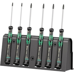 Wera 2067/6 TORX? BO Elektronik- u. Feinmechanik Schraubendreher-Set 6teilig TORX BO 05118154001 Image